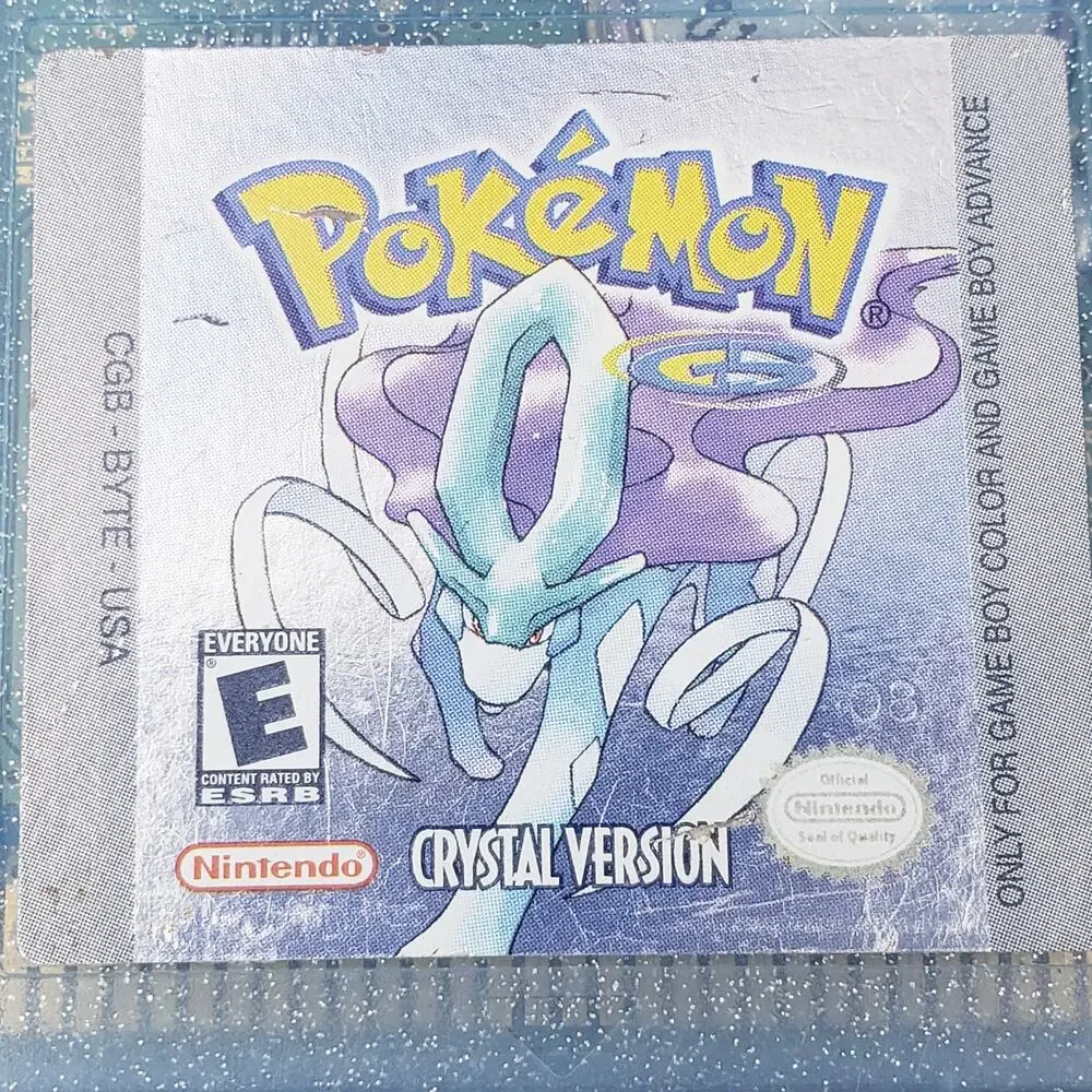 Nintendo Pokémon Crystal Version Game Boy Color NTSC-U/C 2000 Authentic Untested